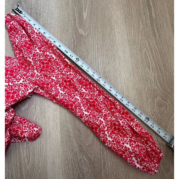 Boden|Linen Mini Shift Dress|Pop Peony/Vine Terrace|NWT|SZ 12R - Picture 7 of 10